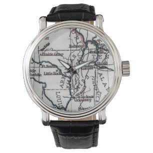 KARTE: ZIVILER KRIEG, 1861 ARMBANDUHR
