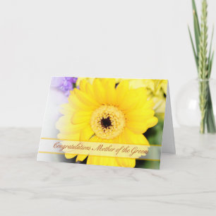 Karte zur Gratulation für die Mutter des Bräutigam