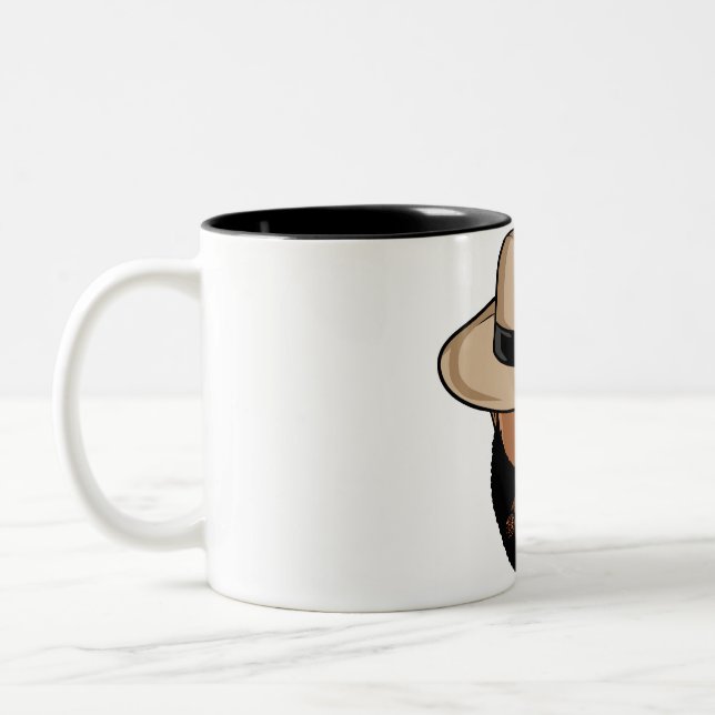 KARTE ZWEIFARBIGE TASSE (Links)
