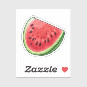 Karteik Melone Aufkleber