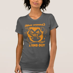 Karteik Trickfilm Tasmanian Devil "Herumlungern un T-Shirt