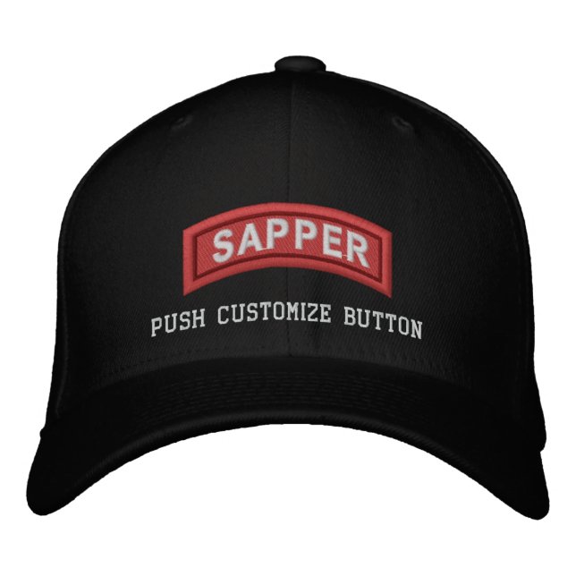Karteireiter Bestickte Kappe (Vorderseite)