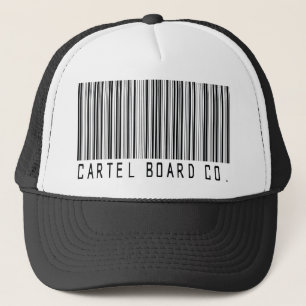 Kartell-Barcode-Fernlastfahrerhut Truckerkappe
