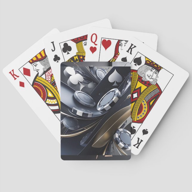 KARTEN ABSTRAC SPIELKARTEN (Rückseite)