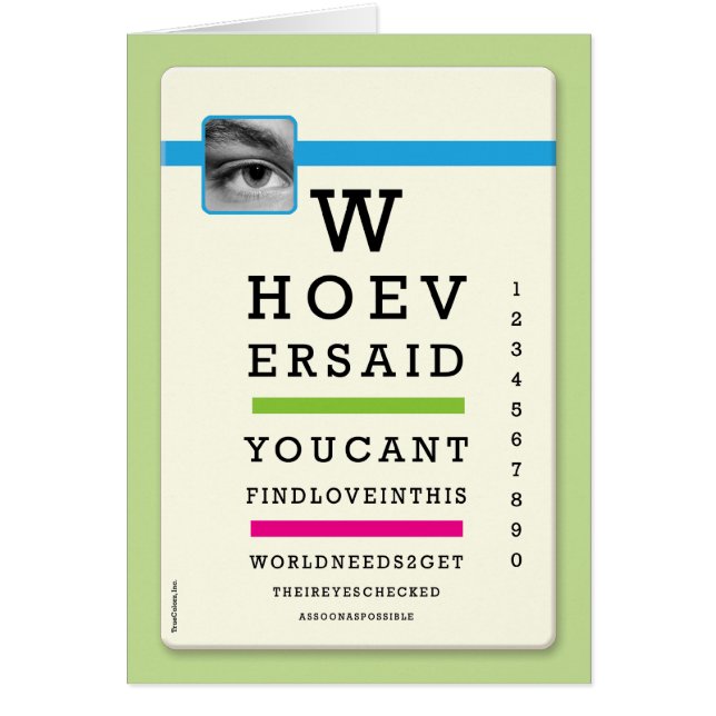 Karten - Augen überprüft (Vorne)