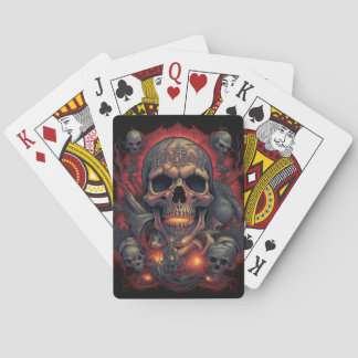 Karten für das Abspielen von Schwermetallen Spielkarten
