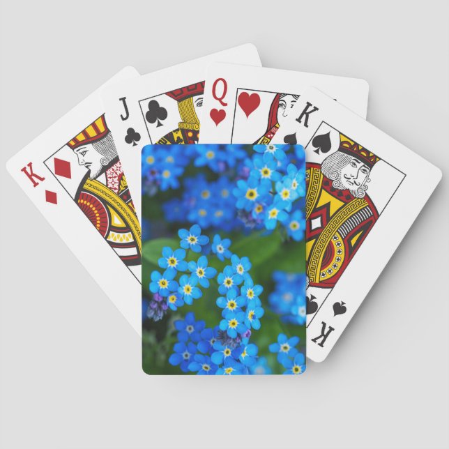 Karten für das Spiel ohne Floral Spielkarten (Rückseite)