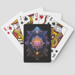 Karten für die heilige Geometrie Spielkarten