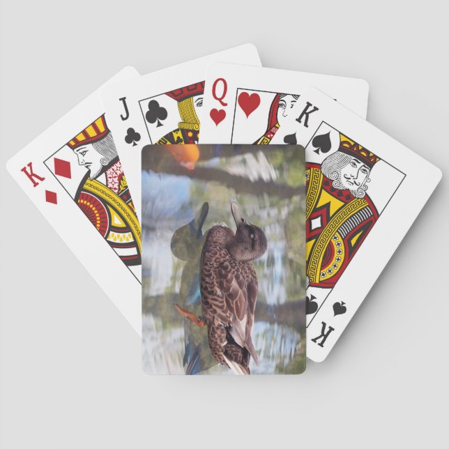 Karten für Enten- und Fischteiche Spielkarten (Rückseite)