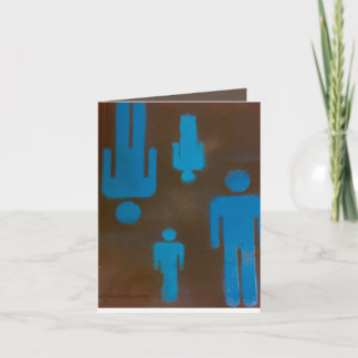 Karten für Frauen 4" x 5,6" Grußkarte