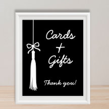 Karten & Geschenke Schleife Schwarz Coquette Absch