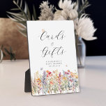 Karten & Geschenke! Wildblume Fotoplatte<br><div class="desc">Karten & Geschenke! Das perfekte, kundenspezifische Zeichen für Ihre Babydusche zum Thema Wildblume. Mit nur wenigen Klicks personalisieren Sie es mit Ihren eigenen Details und Vorlieben. Wählen Sie aus einer Vielzahl von Schriftart, Farben, Größen und Positionen, um es einzigartig zu machen. Editieren Sie Ihr Produkt in wenigen Minuten. Sie können...</div>