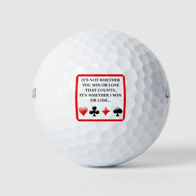 KARTEN GOLFBALL (Vorderseite)