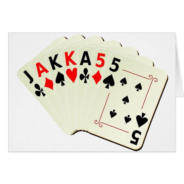 Karten JAKKA55 (Vorderseite (Horizontal))