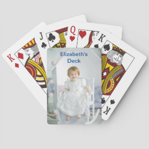 Karten mit personalisierten veränderbaren Bildern Spielkarten