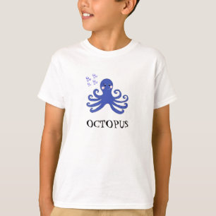 Karten-Oktopus T-Shirt