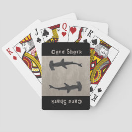 Karten-Shark-Grau-Spielkarten Spielkarten
