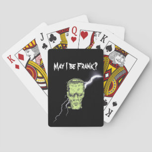 Karten spielen, darf ich Frank sein, Frankenstein Spielkarten