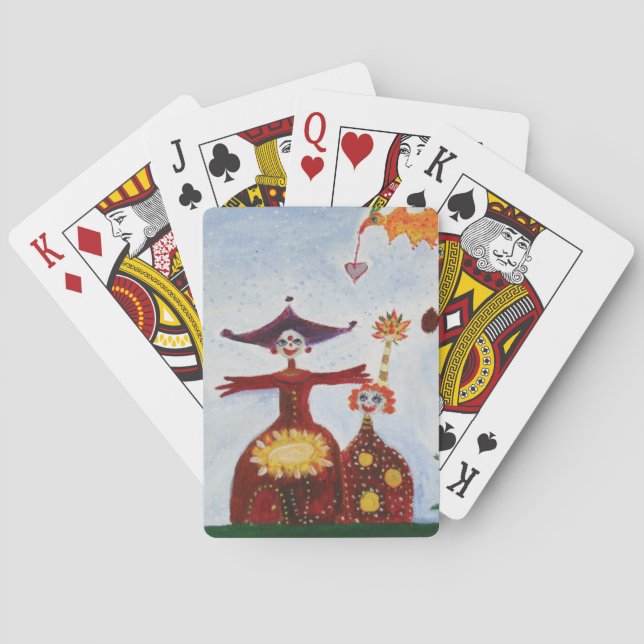 Karten spielen, die mich umarmen spielkarten (Rückseite)