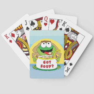 Karten spielen "Got Soup?" Spielkarten
