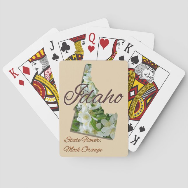 Karten spielen - IDAHO Spielkarten (Rückseite)