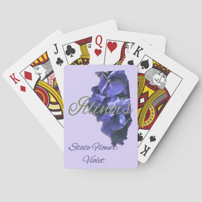 Karten spielen - ILLINOIS Spielkarten (Rückseite)