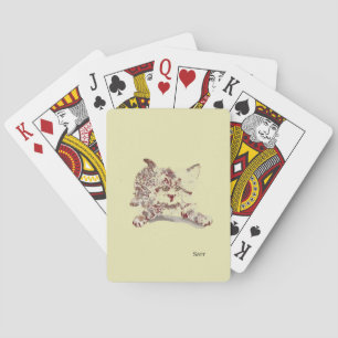 Karten spielen: Kitty Cat Spielkarten