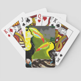 Karten spielen: Paradiesvögel Spielkarten