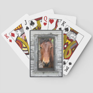 Karten spielen ~ Pferd Spielkarten