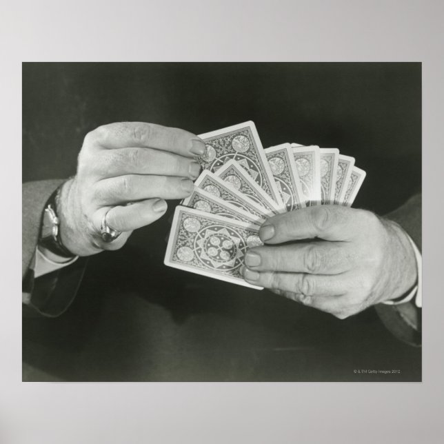 Karten spielen poster (Vorne)