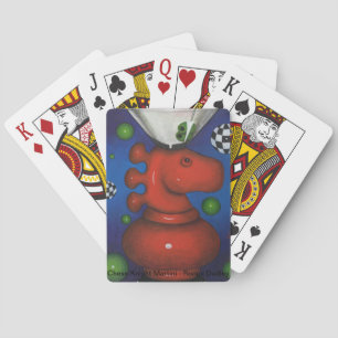 Karten spielen Schach-Ritter Spielkarten