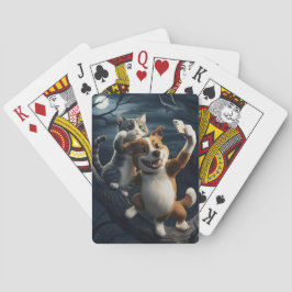 Karten spielen. spielkarten