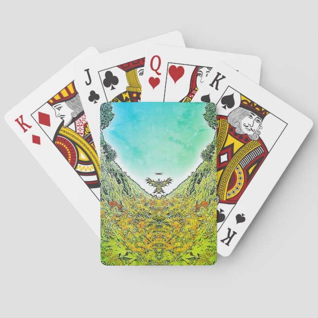 Karten spielen spielkarten (Rückseite)