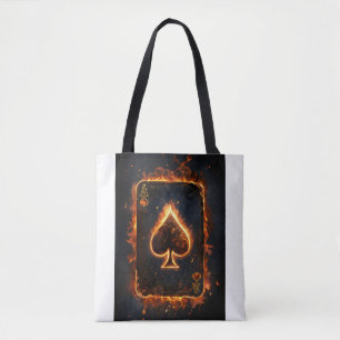 Karten spielen. tasche