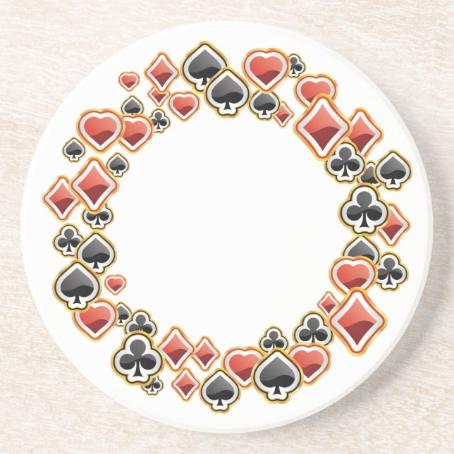 Karten spielen untersetzer (Vorne)