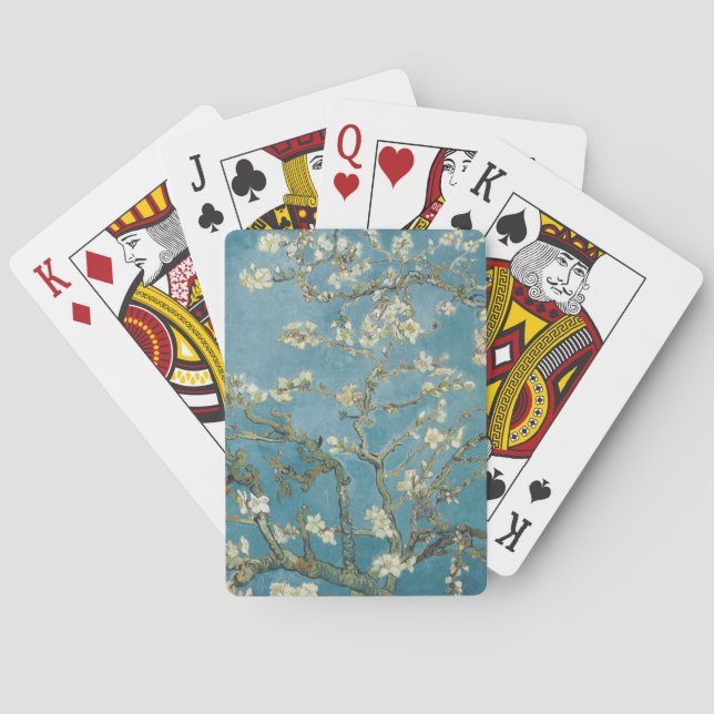 Karten spielen Vincent van Gogh Almond Blossom Spielkarten (Rückseite)