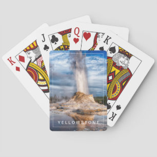 Karten spielen Yellowstone Geyser Spielkarten