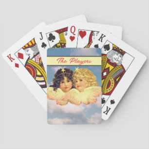 KARTEN TWIN ANGELS CUSTOM TEXT SPIELKARTEN