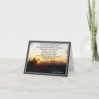 KARTEN u. NOTELETS - Zitat R W Emerson