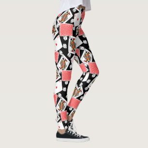 Karten u. Würfel Leggings