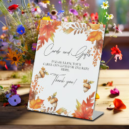 Karten und Geschenke Fall Boho BläserBaby-Dusche Sockelschild