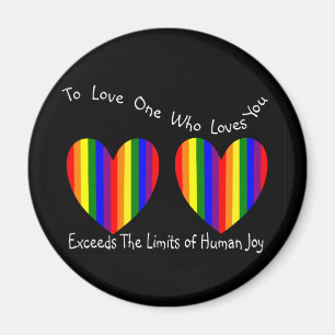 Karten und Geschenke für Schwule/Lesben Magnet