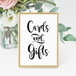 Karten und Geschenke Hochzeitsschild in kühner Pin