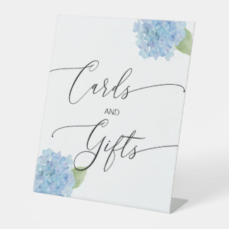 Karten und Geschenke Hydrangea Pedestal Zeichen Sockelschild
