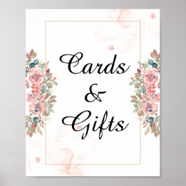 Karten und Geschenke Moderne Rose Goldmedaille Hoc Poster