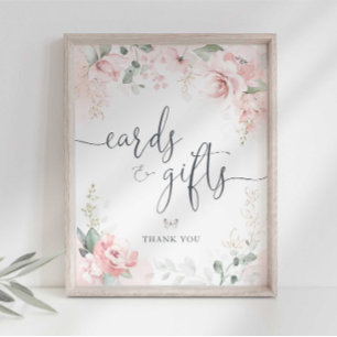 Karten und Geschenke Party-Schild Poster