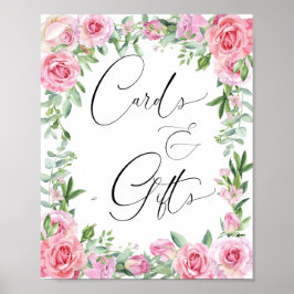 Karten und Geschenke | Rosa Rose Poster