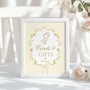 Karten und Geschenke Silly Goose geschlechtsneutra Poster
