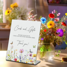 Karten und Geschenke Wildblumen Schmetterlinge Kin
