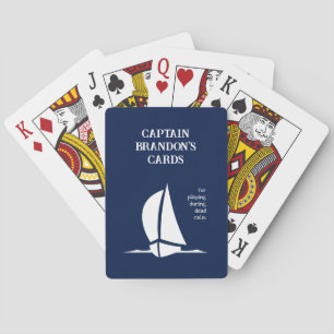 Karten von Captain's (anpassbar) Karten für Tote R Spielkarten